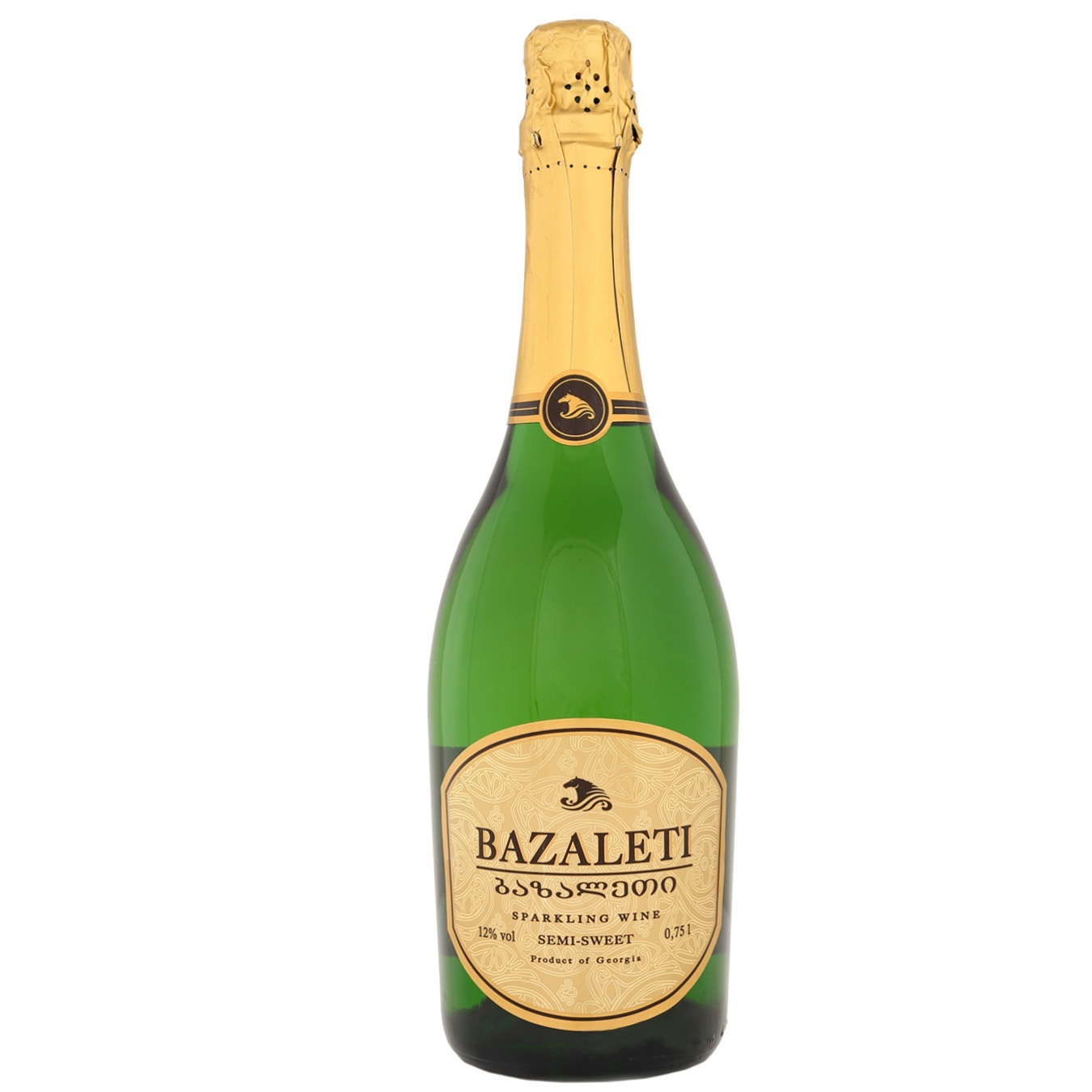 

Вино игристое Bazalet белое полусладкое 12% 0,75л