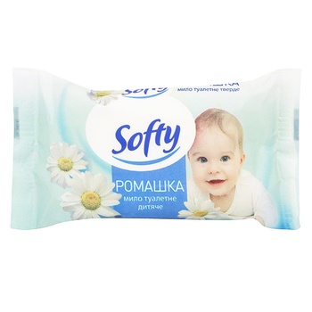 Мыло туалетное Softy детское ромашка 70г - купить, цены на ЕКО Маркет - фото 1