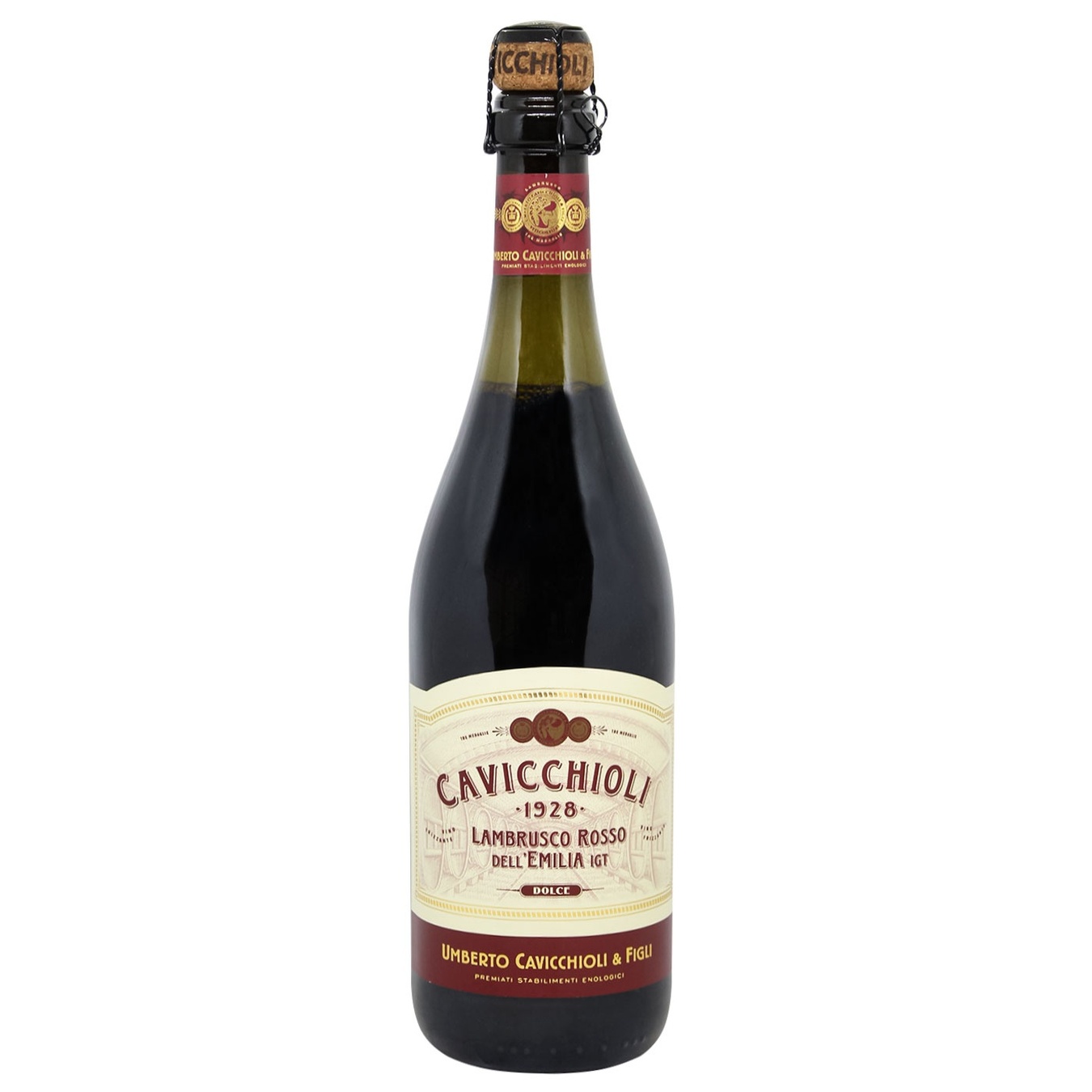 

Вино игристое Cavicchioli Lambrusco Rosso 7.5% 0.75л