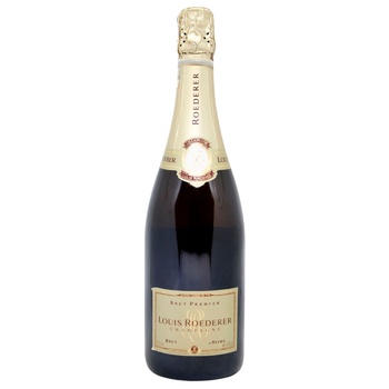 Шампанское Louis Roederer Brut Premier белоге сухое 12% 0,75л - купить, цены на МегаМаркет - фото 1