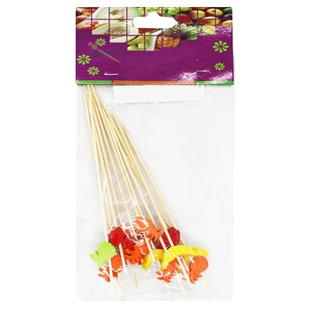 ZED Fruits Wooden Skewers 15pcs - buy, prices for EKO Market - photo 1