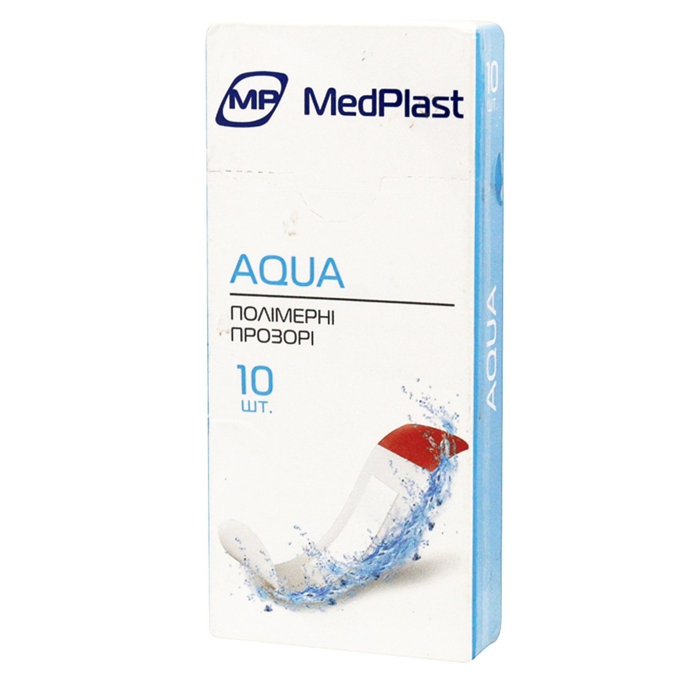 

Пластырь MedPlast Aqua полимерный прозрачный 10шт