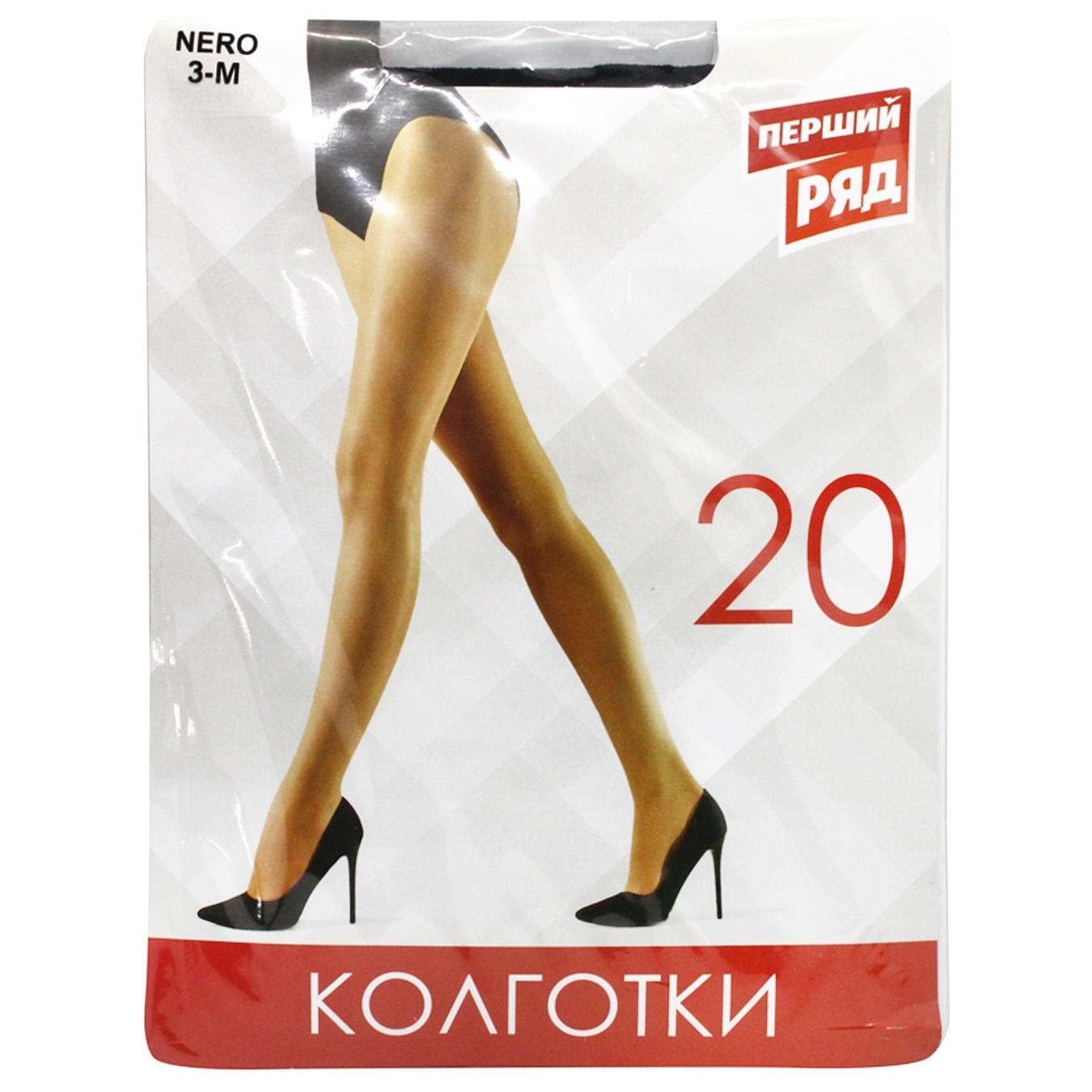 

Колготы Первый Ряд женские 20Den р.3 черные