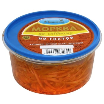 Rusalochka Oriental Not Spicy Carrots 400g - buy, prices for EKO Market - photo 1