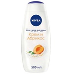 Гель-уход для душа Nivea Крем и Абрикос 500мл