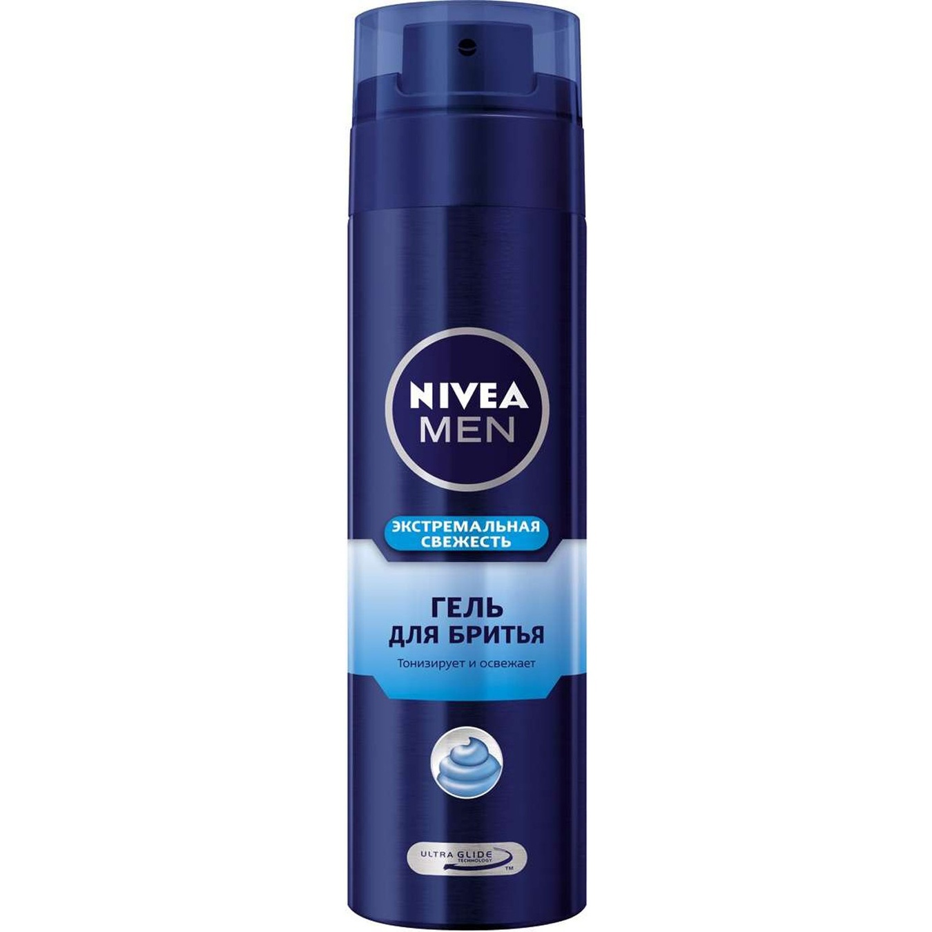 

Гель Nivea Men Экстремальная свежесть для бритья 200мл