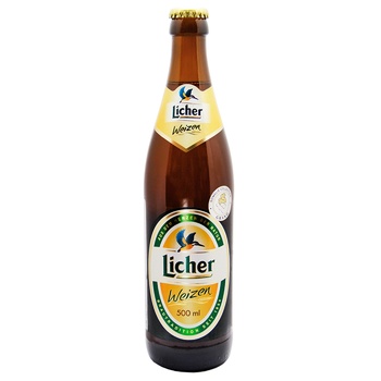 Пиво Licher Weizen світле 5.4% 0,5л - купити, ціни на Восторг - фото 1