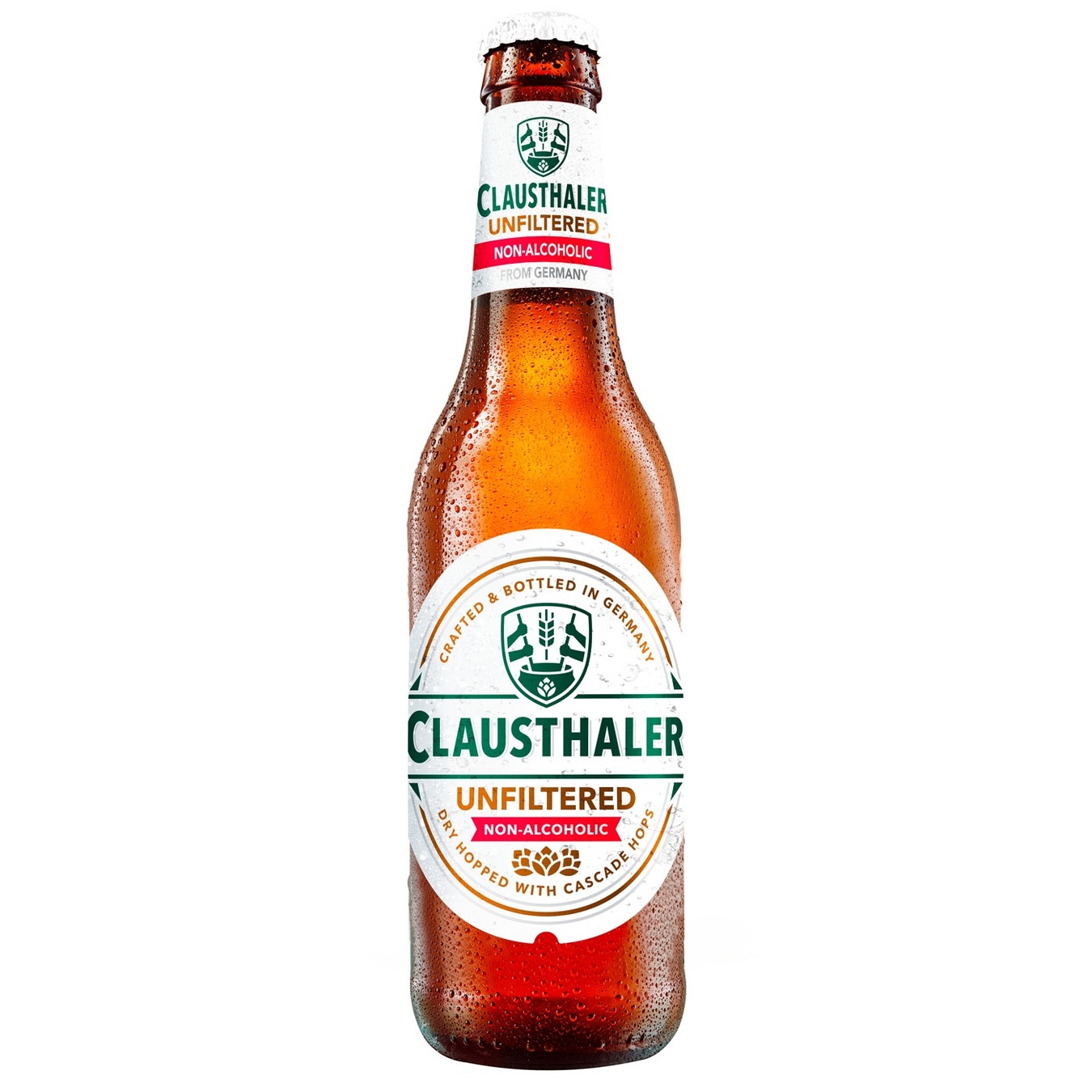 

Пиво Clausthaler нефильтрованное безалкогольное 0,5% 0,33л