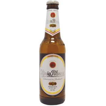 Пиво Konig Pilsner светлое 4,9% 0,5л - купить, цены на NOVUS - фото 1