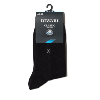 Носки мужские Diwari Classic р.29 006 черный 5С-08СП - купить, цены на - фото 1