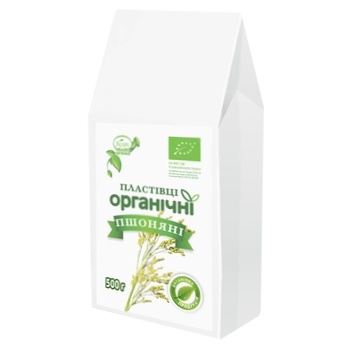 Пластівці Козуб продукт пшоняні органічні 500г