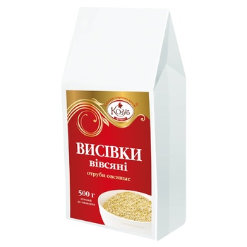 Висівки вівсяні Козуб продукт 500г