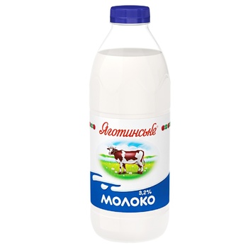 Yahotynske Pasteurized Milk 3.2% 900g - buy, prices for ULTRAMARKET - photo 1