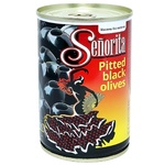 Senorita Pitted Black Olives 420g