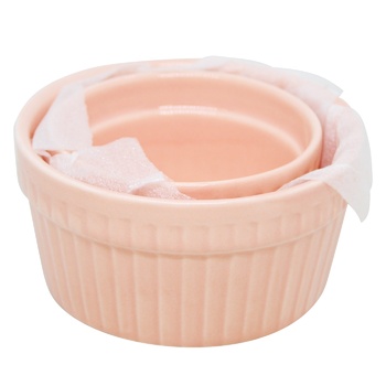 Lefard  Set of Baking Dishes  2pcs 7cm+9cm pink - buy, prices for NOVUS - photo 1