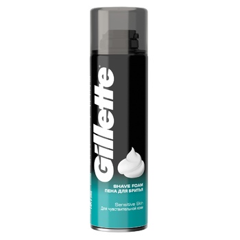 Gillette Gillette Foam Sensitive Skin 200ml - buy, prices for Auchan - photo 6