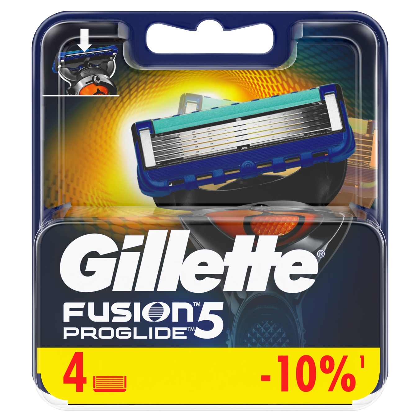 

Картриджи для бритья Gillette Fusion 5 ProGlide сменные 4шт