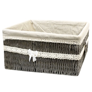 Handy Home Bow Shelving Basket with Insert 36x27x17cm - buy, prices for - photo 1