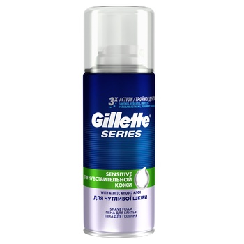 Gillette Series Shaving Foam for Sensitive Skin 100ml - buy, prices for NOVUS - photo 6