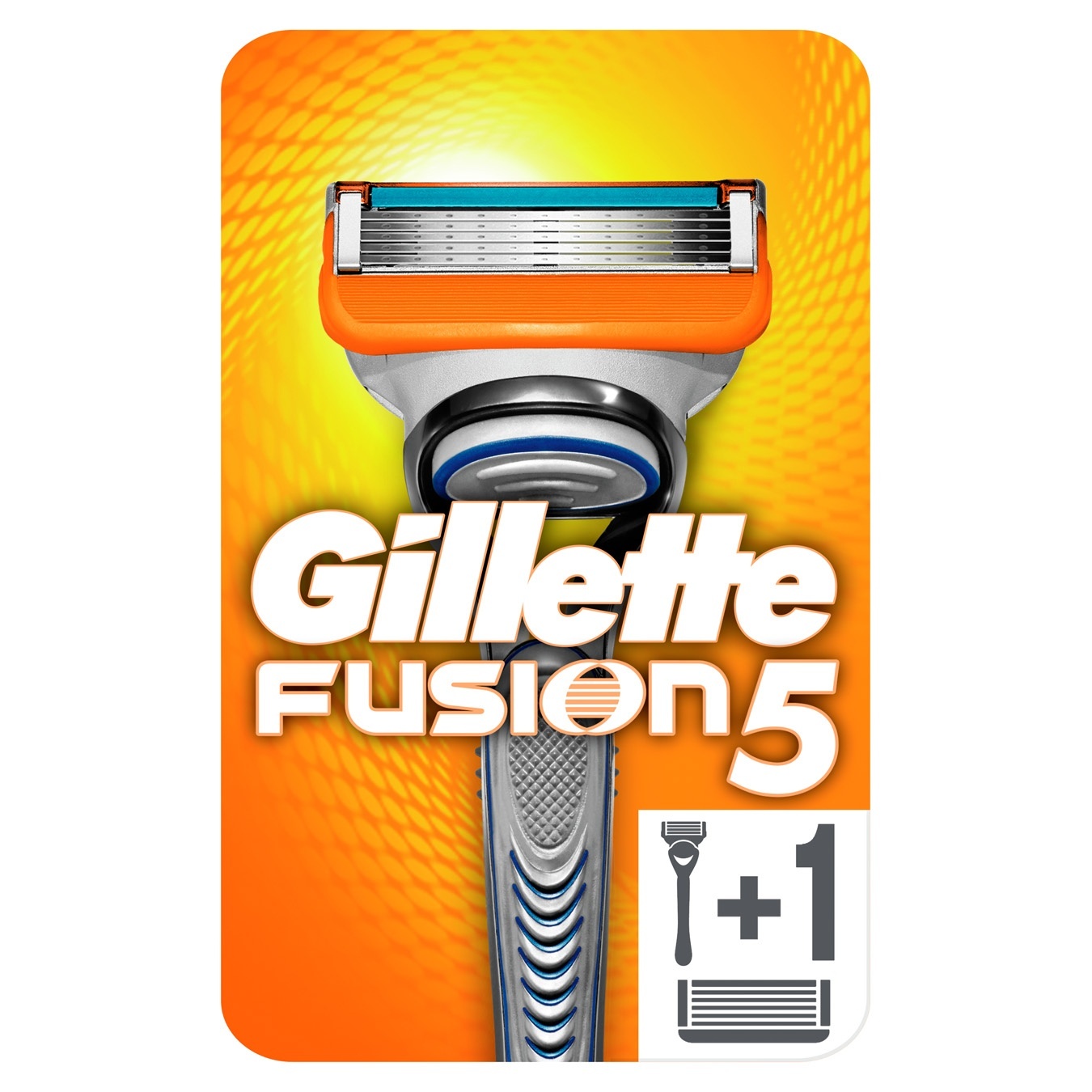 

Бритва Gillette Fusion с 2 сменными картриджами