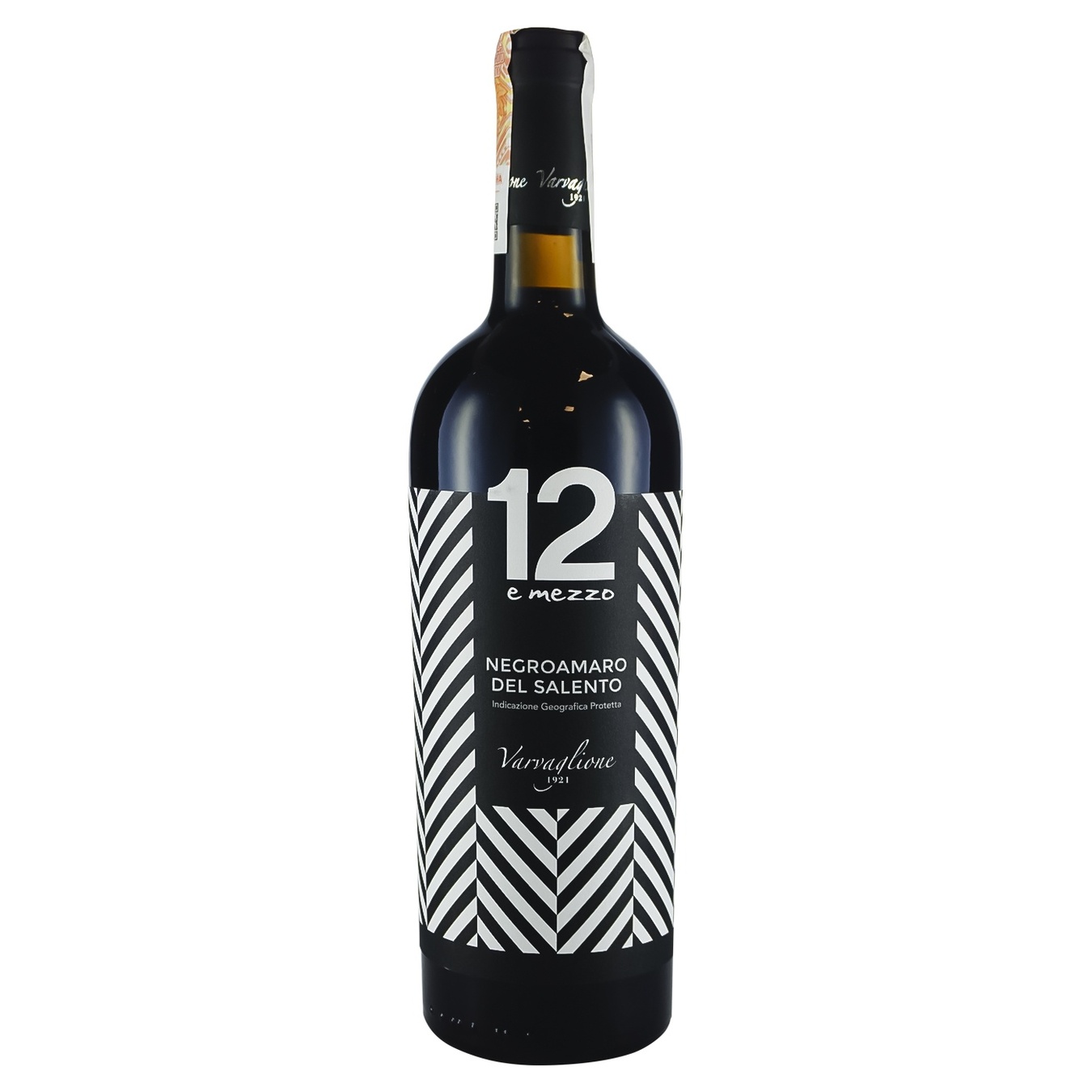 

Вино 12 E Mezzo Fashion Edition Negroamaro del Salento IGP красное полусухре 12,5% 0,75л