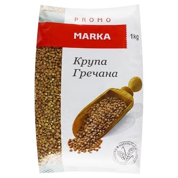 Marka Promo Buckwheat Groats 1kg - buy, prices for NOVUS - photo 1