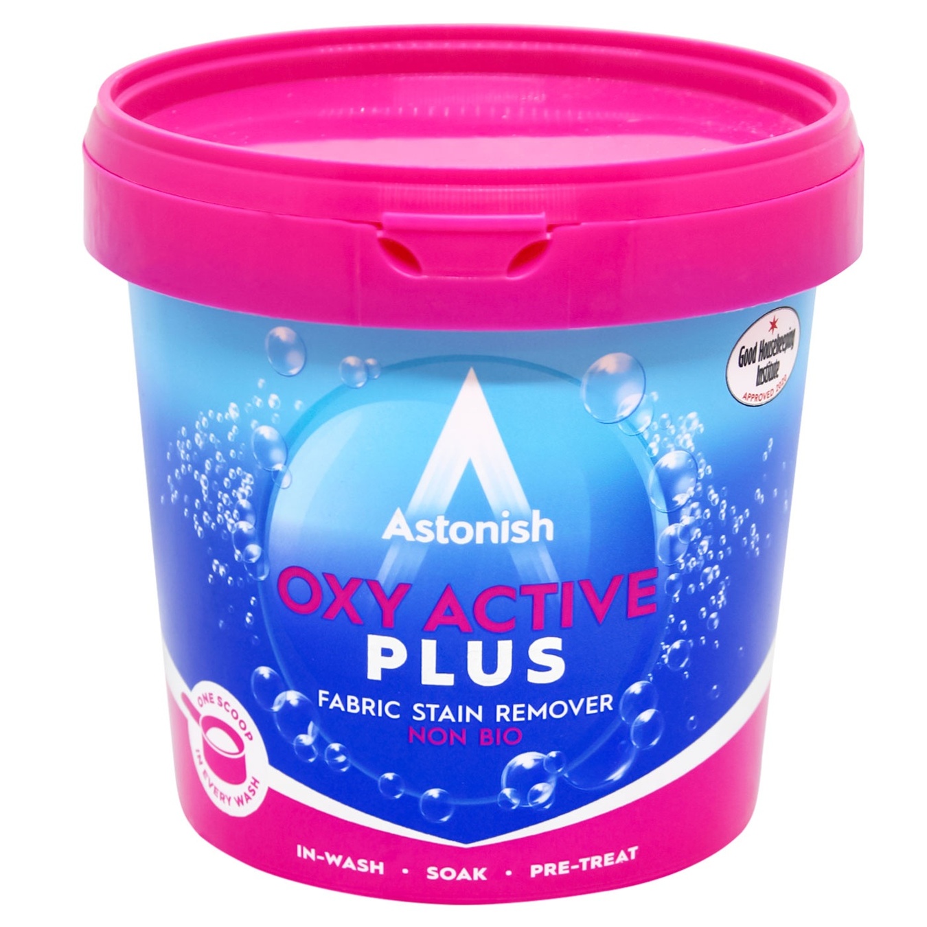 

Пятновыводитель-суперконцентрат Astonish Oxy Plus Active кислородный многофункциональный 1кг