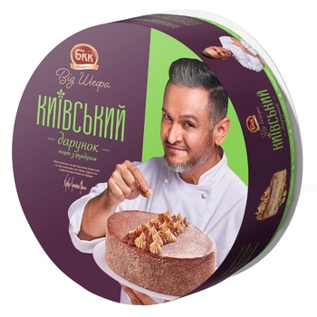 BKK Kyivskiy Darunok Vid Shefa Cake 450g - buy, prices for Auchan - photo 1