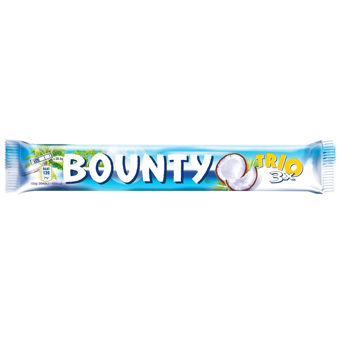 

Батончик Bounty Trio в молочно-шоколадной глазури с кокосовой начинкой 3шт 85г