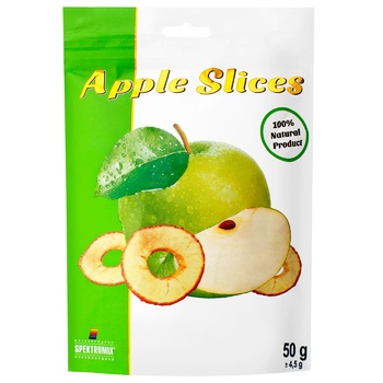 Spektrumix Green Apple Slices 50g - buy, prices for Supermarket "Kharkiv" - photo 1