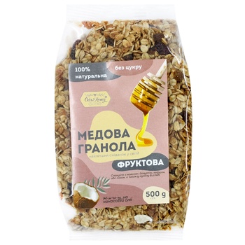 Гранола Oats&Honey фруктова 500г - купити, ціни на ULTRAMARKET - фото 1