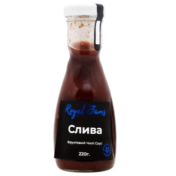 Royal Jams Sauce Plum Chile 160ml - buy, prices for MegaMarket - photo 1