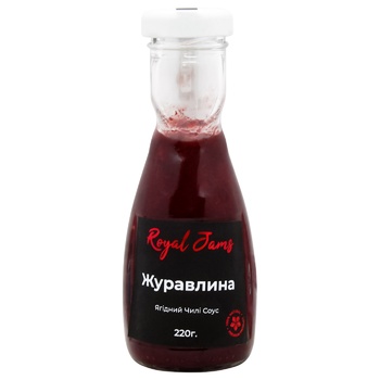 Соус Royal Jams Клюква Чили 160мл - купить, цены на - фото 1