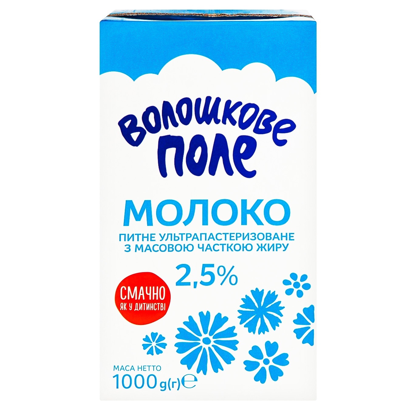 

Молоко Волошкове Поле ультрапастеризованное 2,5% 1кг