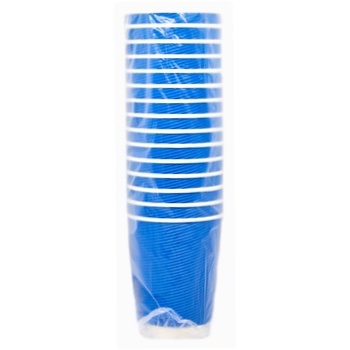 Rioba Corrugated Cup Mix 430ml 15pcs - buy, prices for METRO - photo 1