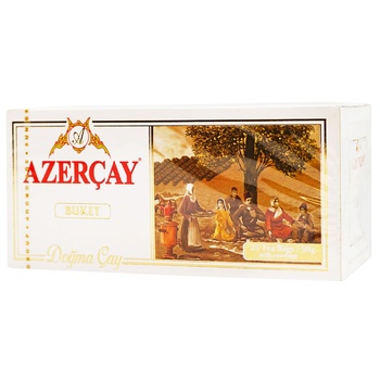 Чай черный Azercay Букет 2г*25шт - купить, цены на КОСМОС - фото 1