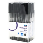 Aro Black Ballpoint Pen 50pcs