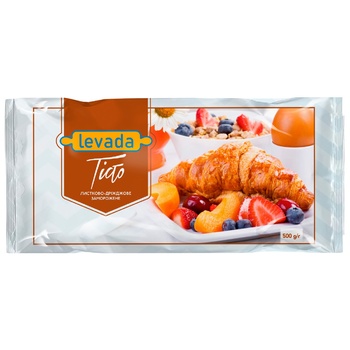 Puff yeast dough Levada frozen 500g