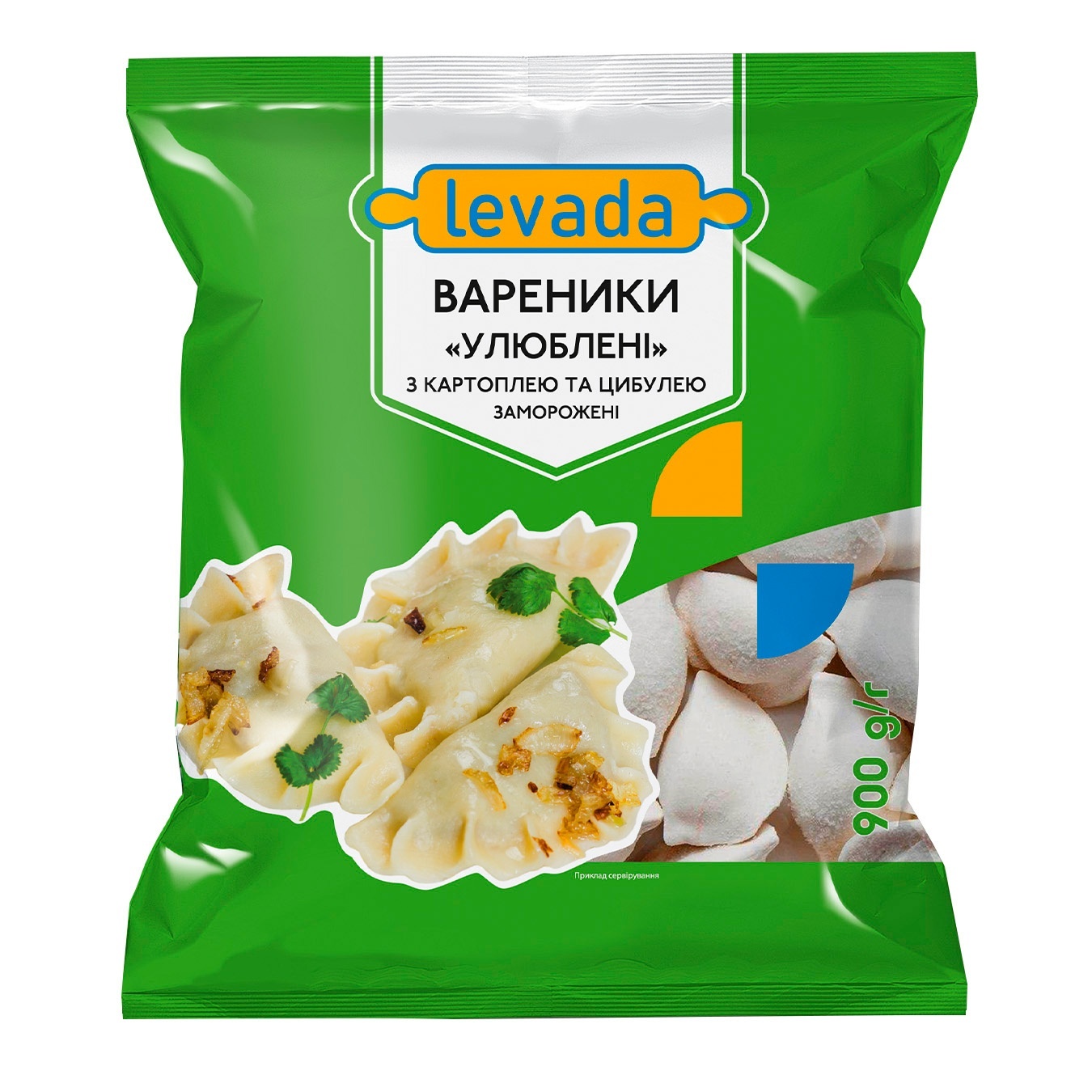 

Вареники Левада с картошкой и жаренным луком 900г