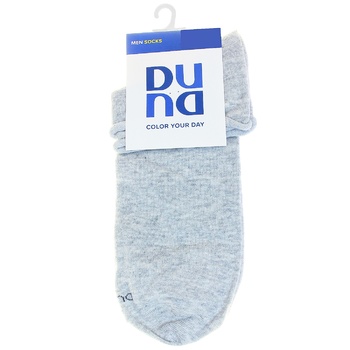 Duna 7016 1000 Light Grey Size Men's Socks 25-27