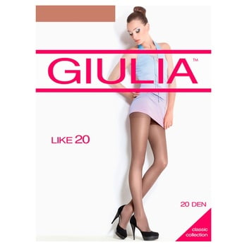 Колготки женские Like Giulia 20Den Glaсe г.4 - купить, цены на ЕКО Маркет - фото 1