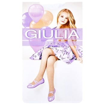 Giulia Judi 40Den Children's Tights s.116-122 White