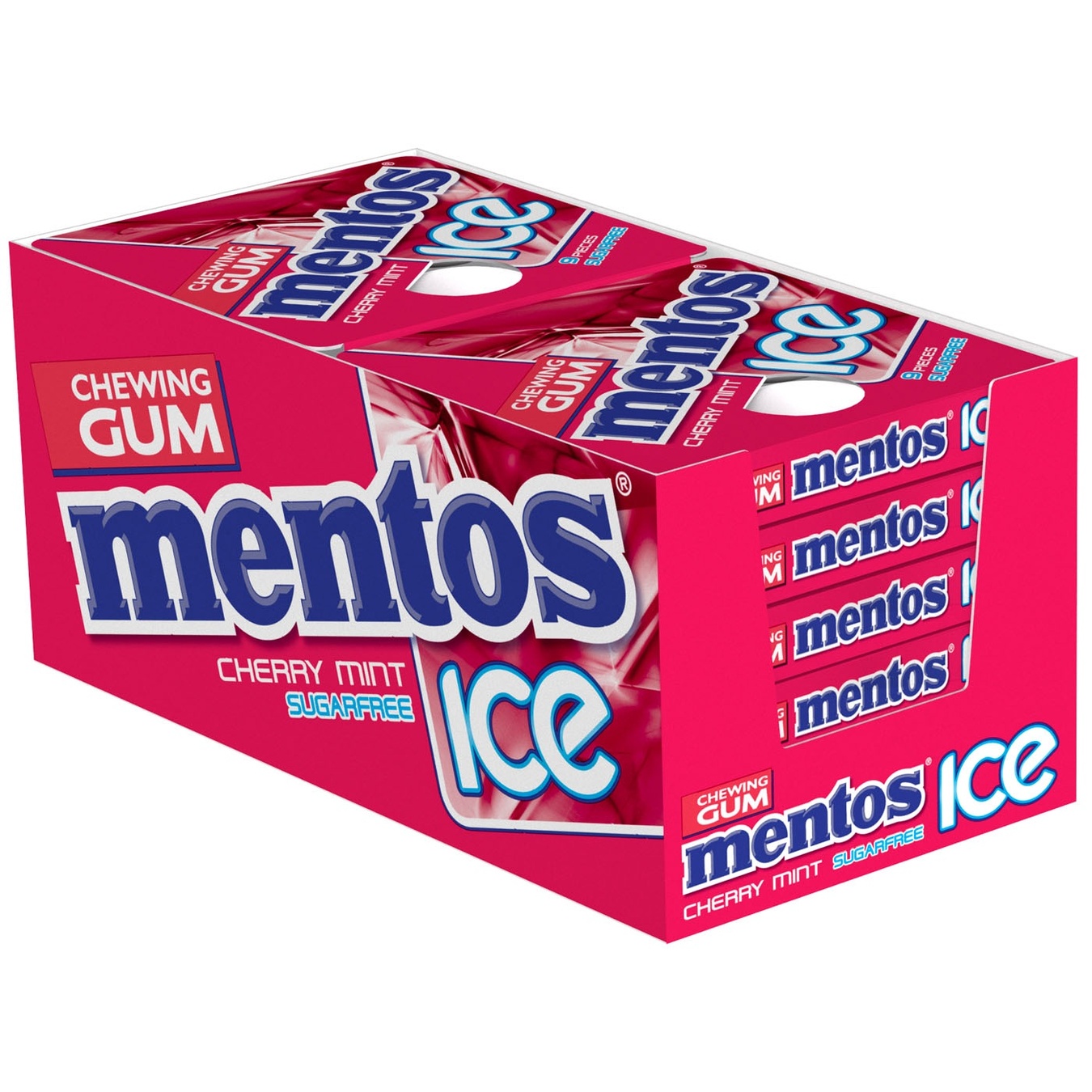 

Жевательная резинка Mentos Ice Вишня ментол 12,9г