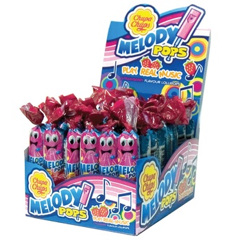 Chupa Chups Melody Pops Lollipop with Strawberry Flavor 15g - buy, prices for Auchan - photo 2