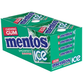 Mentos spearmint chewing gum 12.9g - buy, prices for Auchan - photo 2