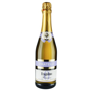 Fratelli Fragolino Bianco Non-alcoholic Strongly Carbonated Drink 0.75l - buy, prices for Auchan - photo 1