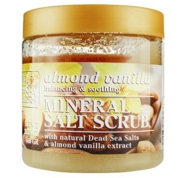 Scrub Dead Sea Collection Mineral Salt Body Sea with Almond and Vanilla Extract 660g - buy, prices for Auchan - photo 1