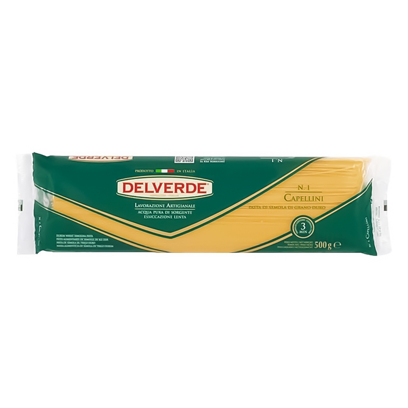 

Макаронные изделия Delverde №1 Капеллини 500г