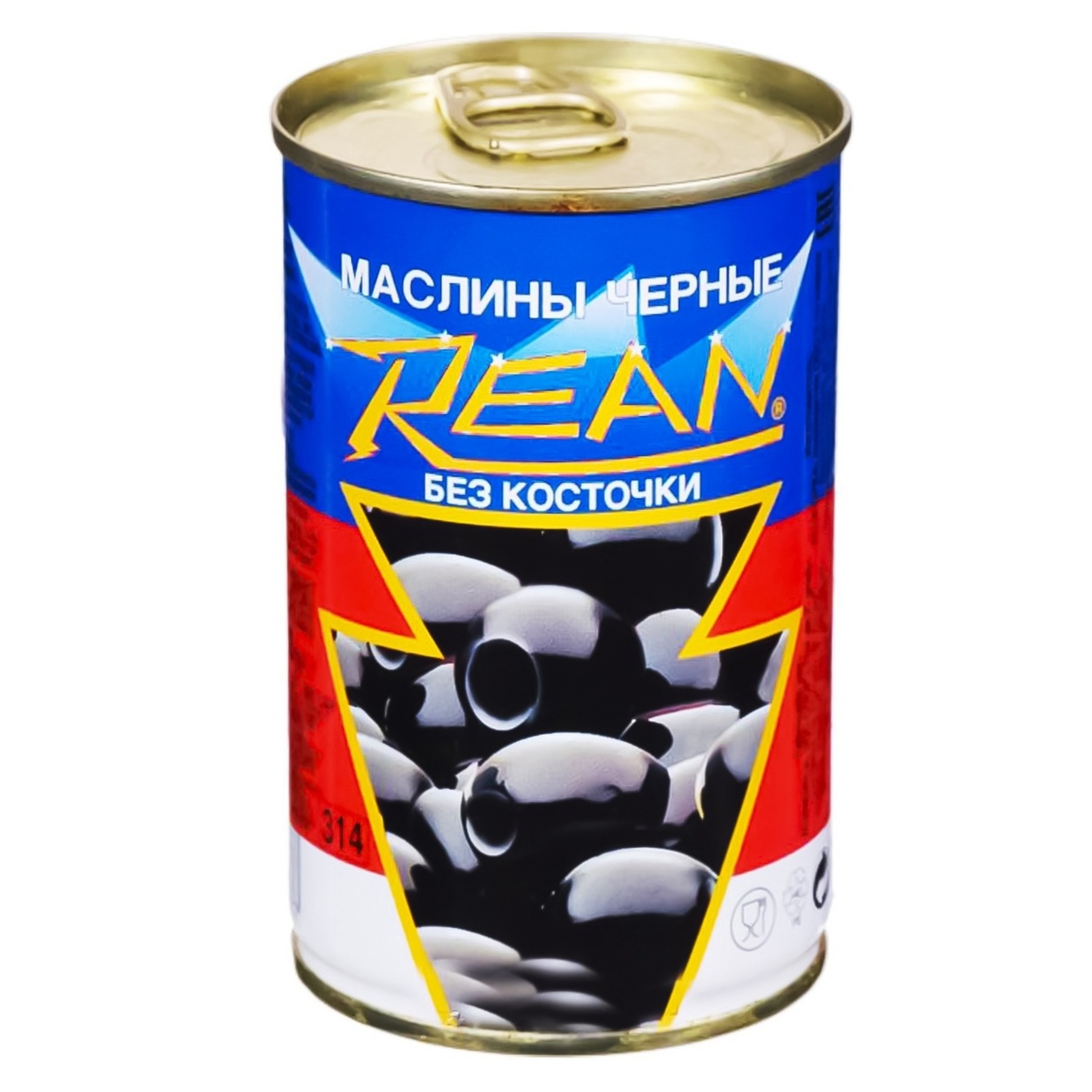 

Маслины Rean без косточки 300г