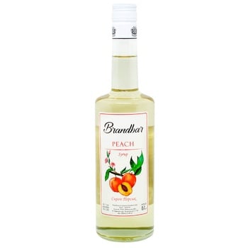 Brandbar Peach Syrup 0.7l - buy, prices for ULTRAMARKET - photo 2